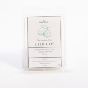 Cubos de cera  Citricos Mandarina