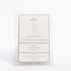 Cubos de cera  Champagne Berries