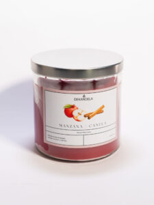 Vela Tarro Manzana Canela