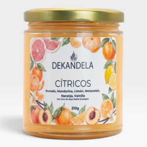 Vela 210 Citricos Mandarina