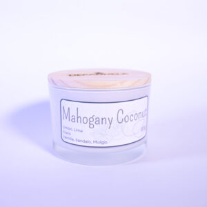 Vela petit blanco Mahogany Coconut