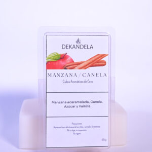 Cubos de cera  Manzana Canela