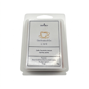Cubos de cera café