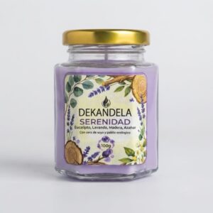 Vela Mini Hexagonal Serenidad