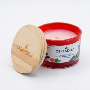 Vela petit rojo Beach Wood