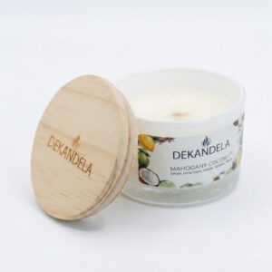 Vela petit blanco Mahogany Coconut