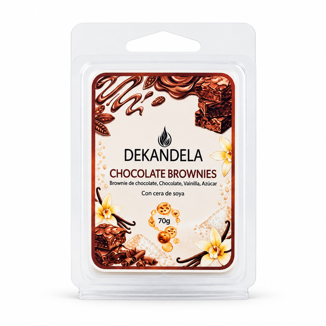 Cubos de cera Chocolate Brownies