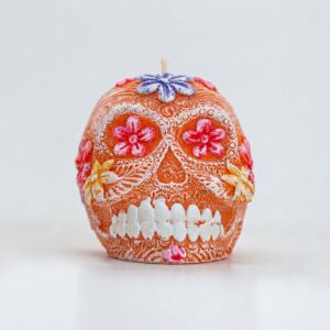 Vela Calavera Guardiana de Fuego