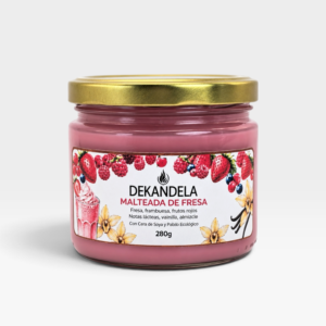 Vela 280 Malteada de Fresa
